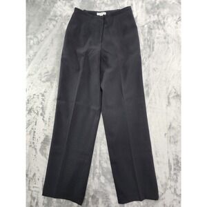 Pendleton Pants Womens 6 Black High Rise Trousers Lined Polyester Pockets Office